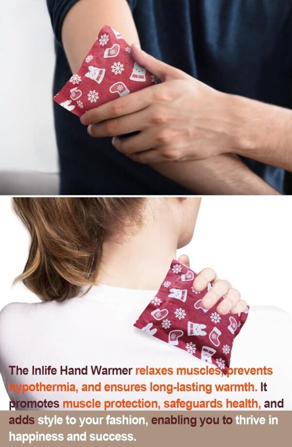 INLIFE, 30 Packs, Made in Korea Hand & Body Warmers Super Warm and Long Lasting Up to 14 Hours of Heat Odorless All Natural Air Activated 3.5oz - Image 4