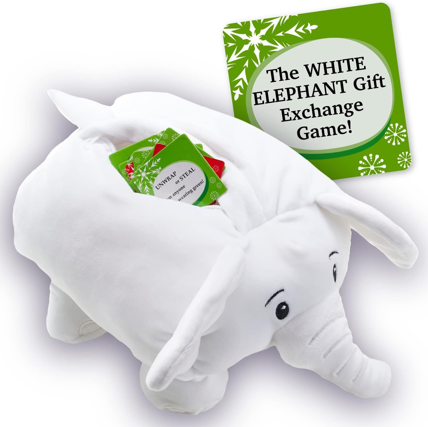 Squirrel Products White Elephant Party Kit Swappy The Christmas Party Game The Most Fun You Can Have Exchanging Useless Gifts for The Holidays - Image 2