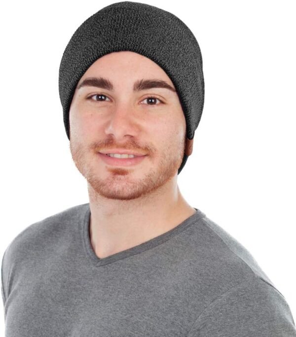 OZERO Winter Beanie Daily Hat - Thermal Polar Fleece Ski Stocking Skull Cap for Men and Women - Image 8