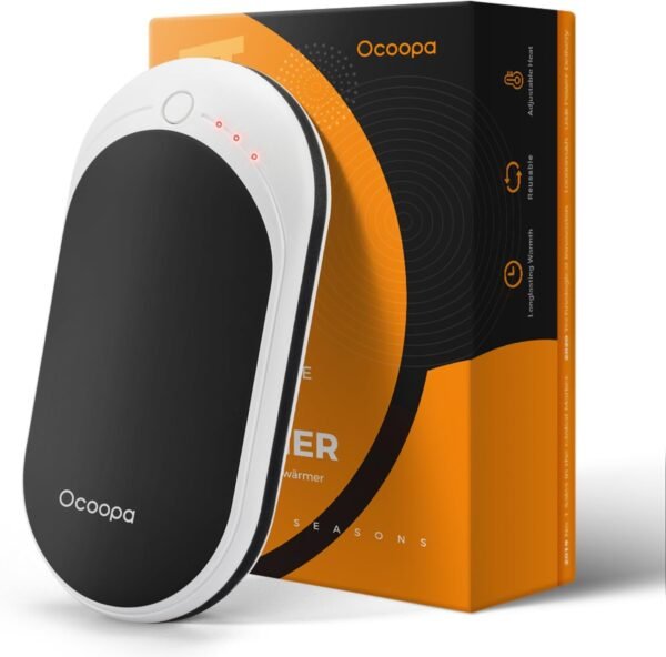OCOOPA HotPal Rechargeable Hand Warmer, 5200mAh Electric Handwarmer,Portable Pocket Heater, Heat Therapy Great for Raynauds, Hunting, Golf, Camping, Women Mens Gifts - Image 2