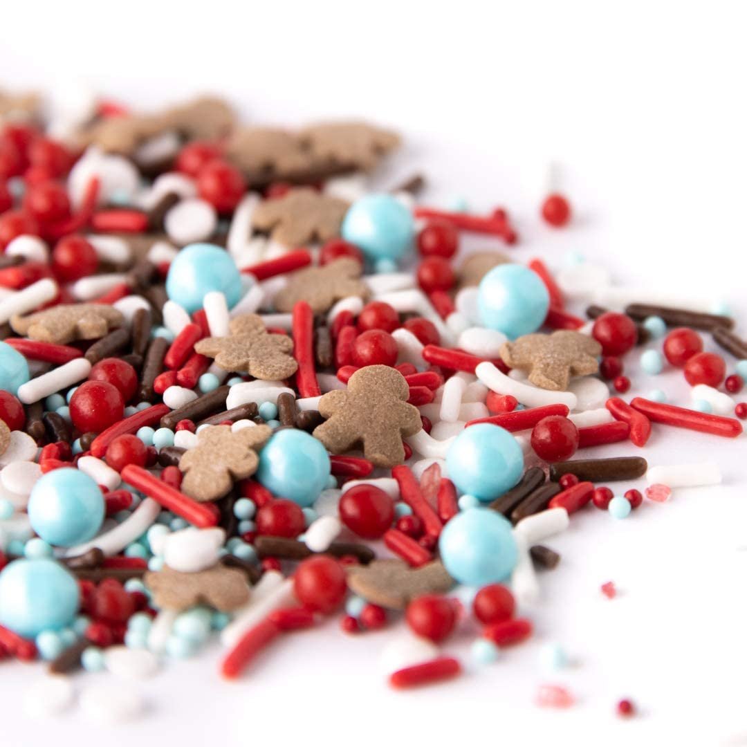 Sweets Indeed Sprinkles, Gingerbread Edible Sprinkle Mix, Perfect for Cake Decorations, Baking, Ice Cream, Cookies, Cupcake Topper 4 ounces - Image 9