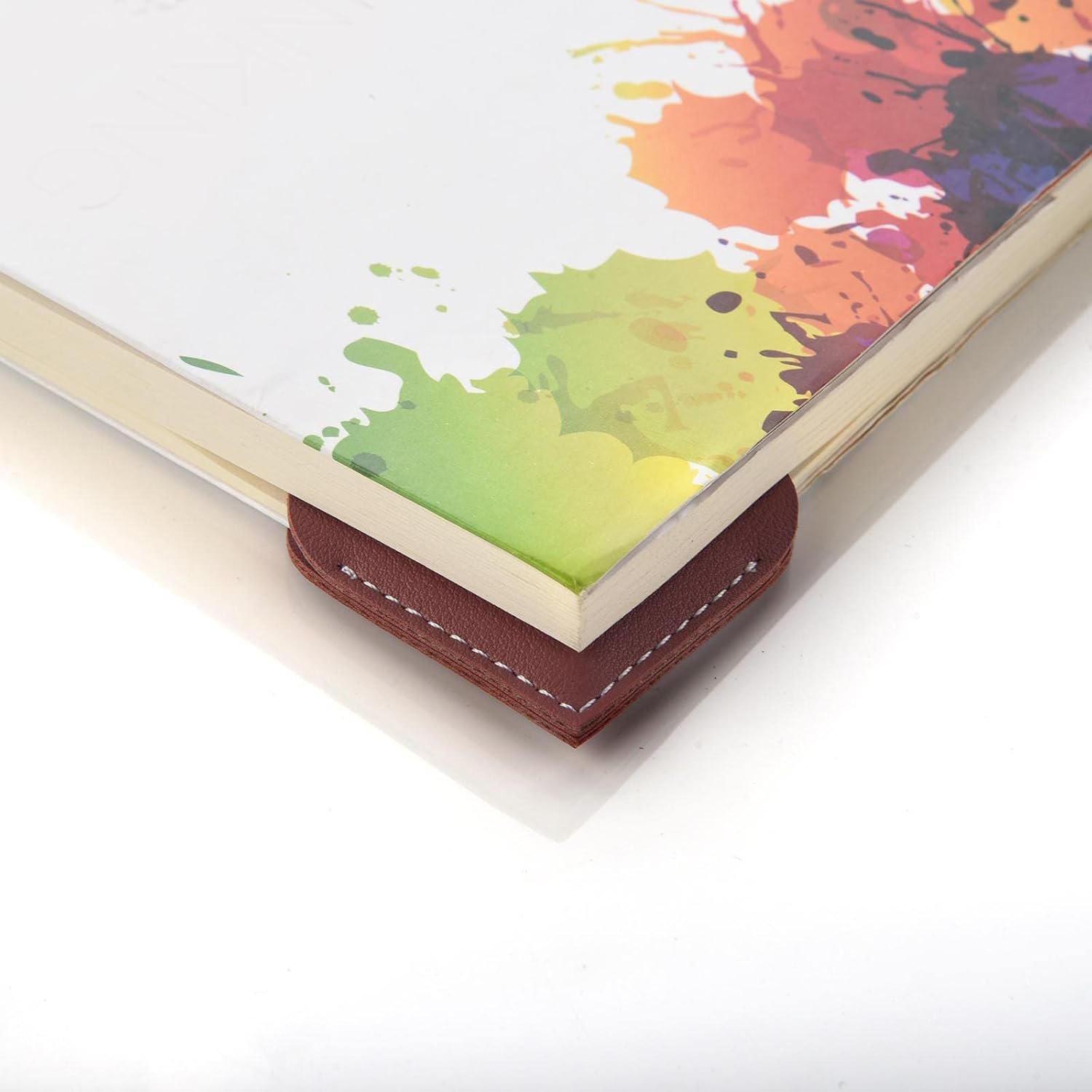 Leather Heart Bookmarks, Wayzton Corner Page Book Accessories for Women, Kids, Cute Handmade Reading Gifts - Image 7