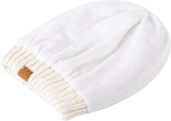 REDESS Slouchy Beanie Hat for Men and Women Winter Warm Chunky Soft Oversized Cable Knit Cap - Image 4