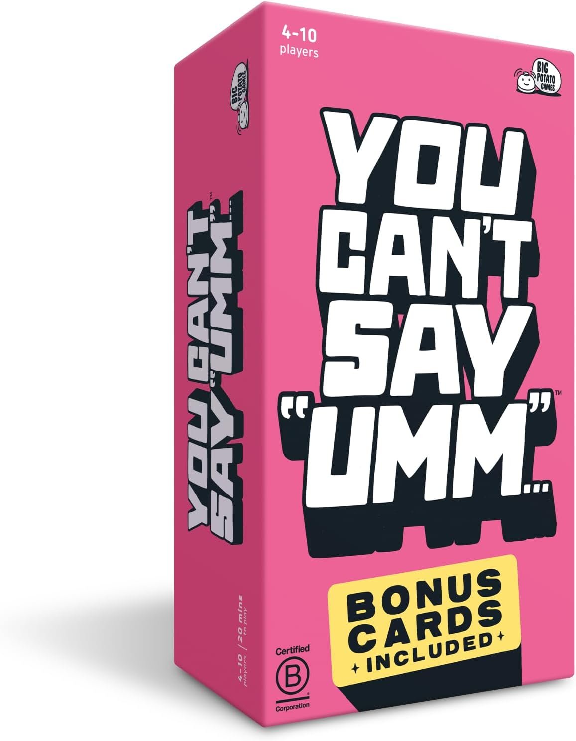 You Can't Say UMM: A Party Game for Family and Adults, Fast-Paced Family Word Game, Must Have for Game Night, Bonus Content Included - Image 2