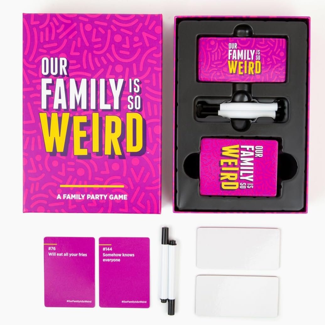DSS Games Our Family is So Weird - A Family Party Game to Decide Who's Most Likely... - Image 3