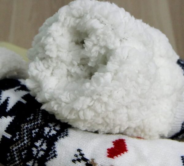 Slipper Socks for Women with Gripper - Winter Non Slip Thick Fuzzy Socks - Warm Cozy Christmas Gift - Image 7