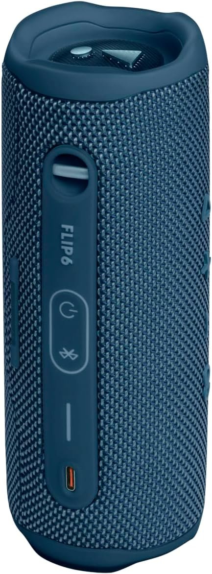 JBL Flip 6 - Portable Bluetooth Speaker, powerful sound and deep bass, IPX7 waterproof, 12 hours of playtime, JBL PartyBoost for multiple speaker pairing for home, outdoor and travel (Blue) - Image 3