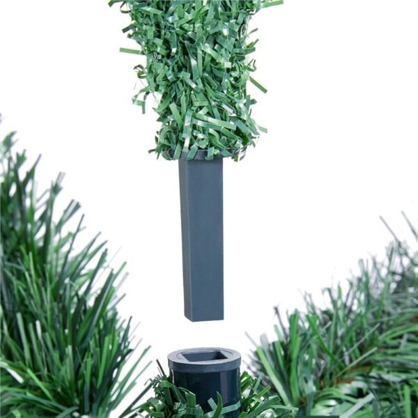 Yaheetech 7.5ft Artificial Full Spruce Christmas Tree, Artificial Xmas Tree with 1011 PVC Branch Tips and Foldable Metal Stand for Home, Party, Office Decoration, Holiday Décor Indoor & Outdoor, Green - Image 10