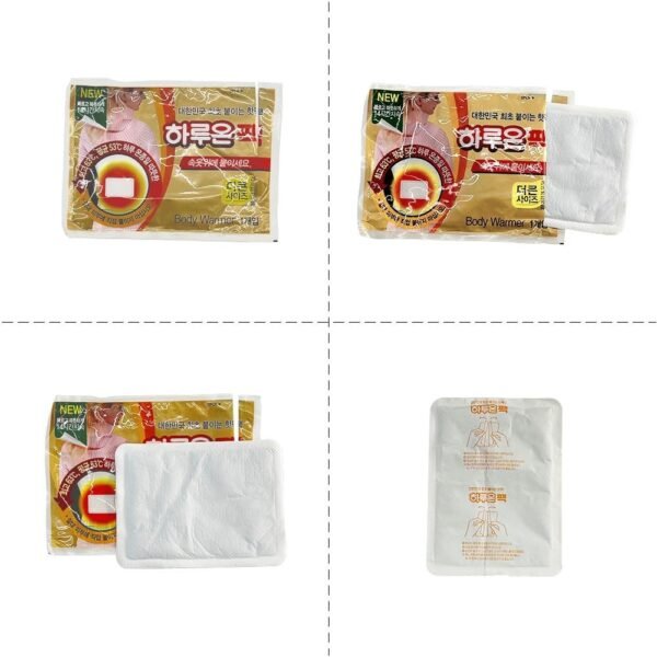 & Good Life HARUON Stick Body Warmer- 14Hours Long Lasting -Made in Korea - Body Warmers Stick on Clothes Adhesive 30Pcs - Image 3