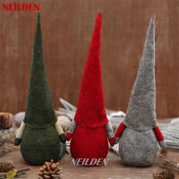 3pcs New Christmas Decoration Long Legs Rudolph Doll Christmas Children Gift Hotel mall Window Decoration - Image 6