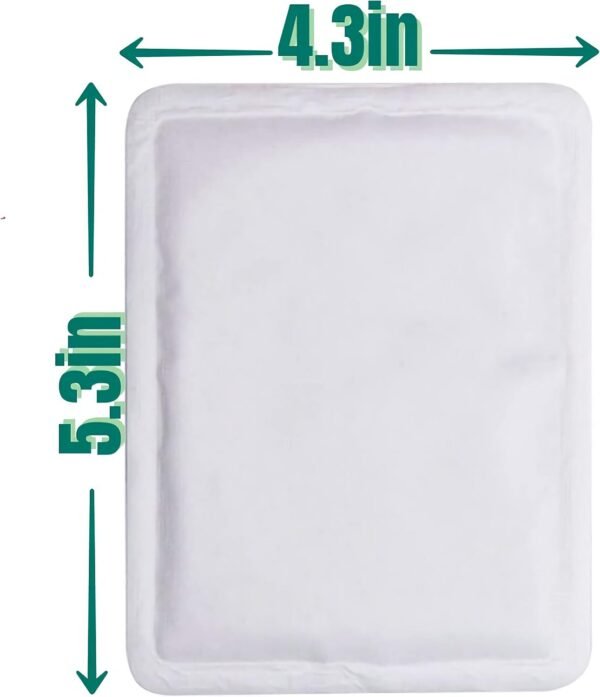 Body Warmers - 30 Packs Disposable Adhesive Heat Patches for Up to 12 Hours of Safe, Natural Heat, Ideal for Outdoor Activities Like Skiing, Hiking & More, Fastest Activation for On-The-Go Warmth. - Image 4