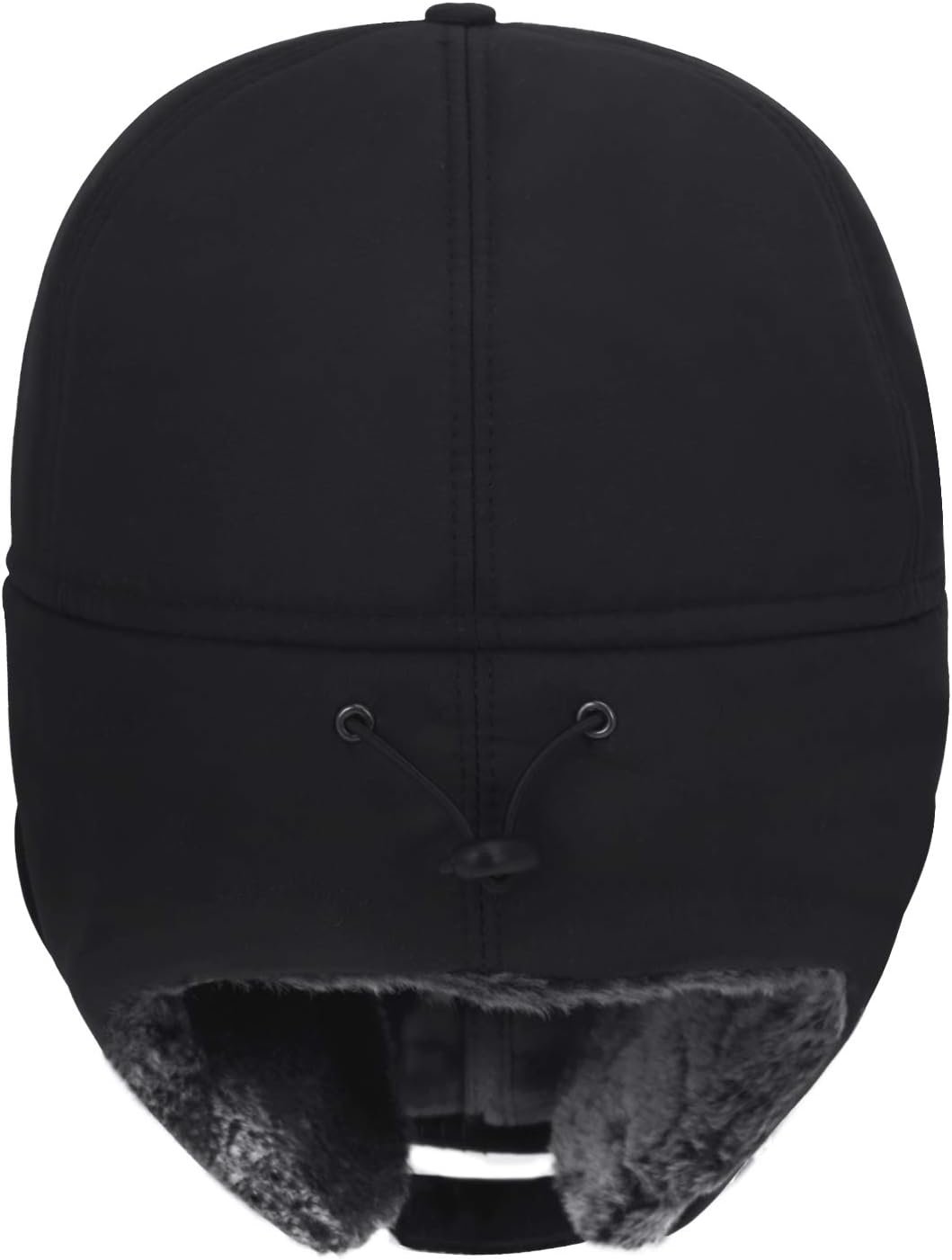 Winter 3 in 1 Thermal Fur Lined Trapper Hat with Ear Flap Full Face Warmer Cover Windproof Cycling Motorcycle Headwear - Image 8