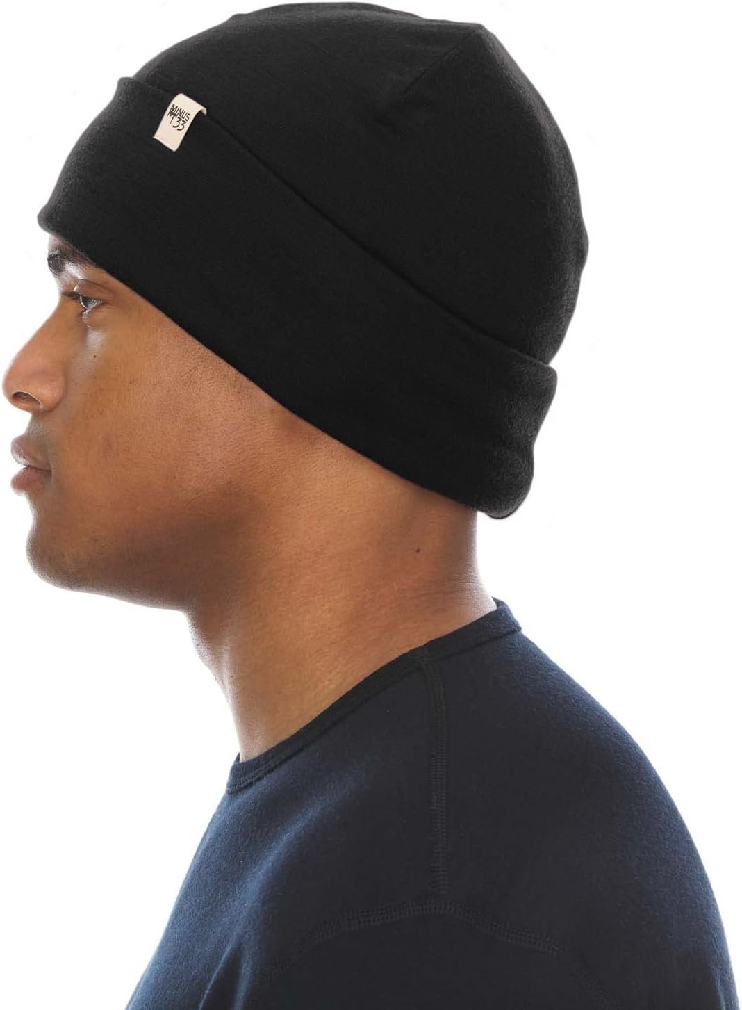 100% Merino Wool Ridge Cuff Beanie - Unisex Warm Winter Hat - Image 5
