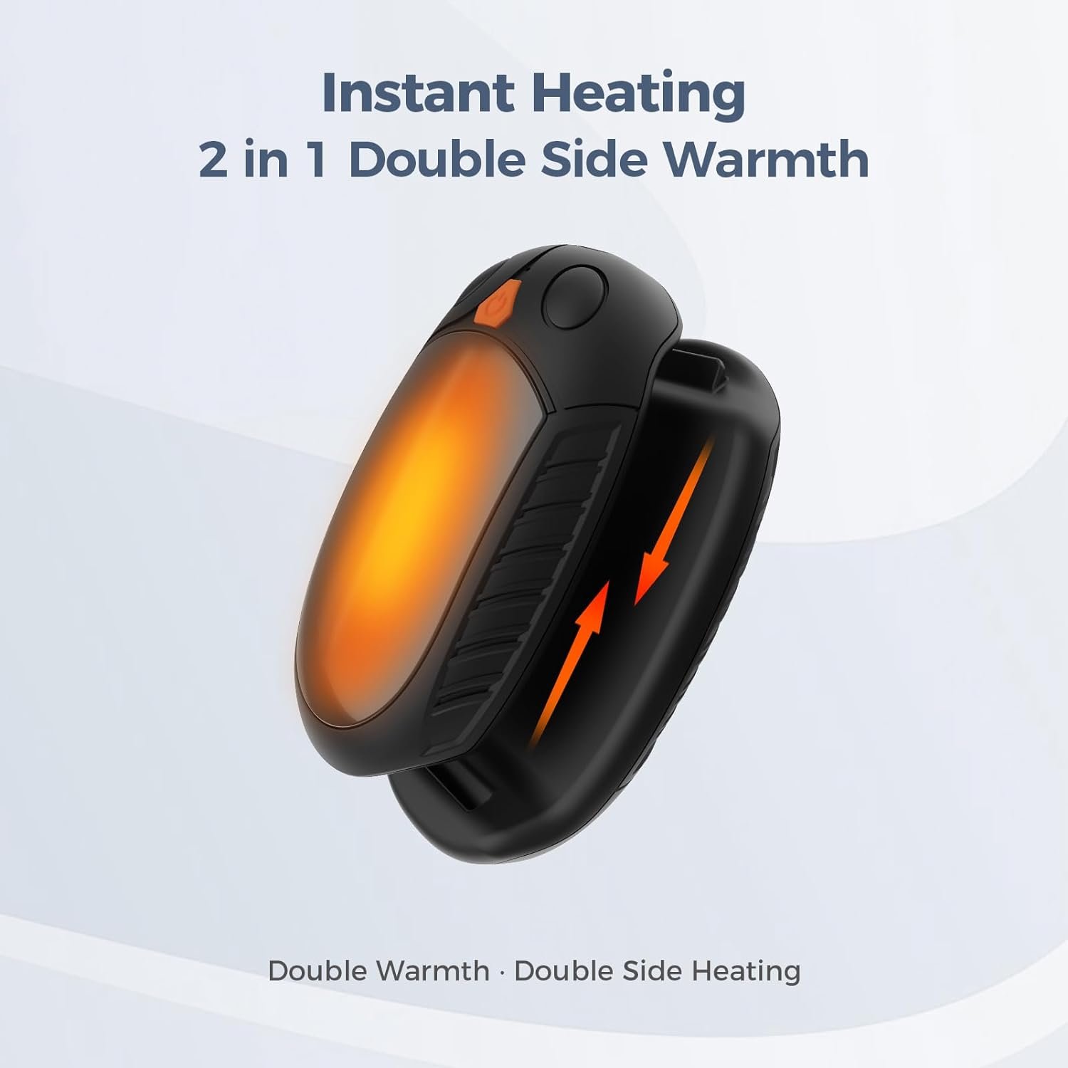AI Hand Warmers Rechargeable 2 Pack, AI Temperature Control Pocket Size Electric Handwarmers, Quick Charge Portable Hand Warmer Great Gift for Christmas Outdoors, Hunting, Golf, Camping - Image 7