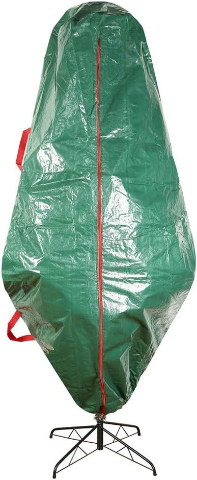 Sattiyrch Upright Christmas Tree Storage Bag – Tear Proof Material for Extra Durability – Holds up to 7.5 Foot Assembled Trees - Image 2
