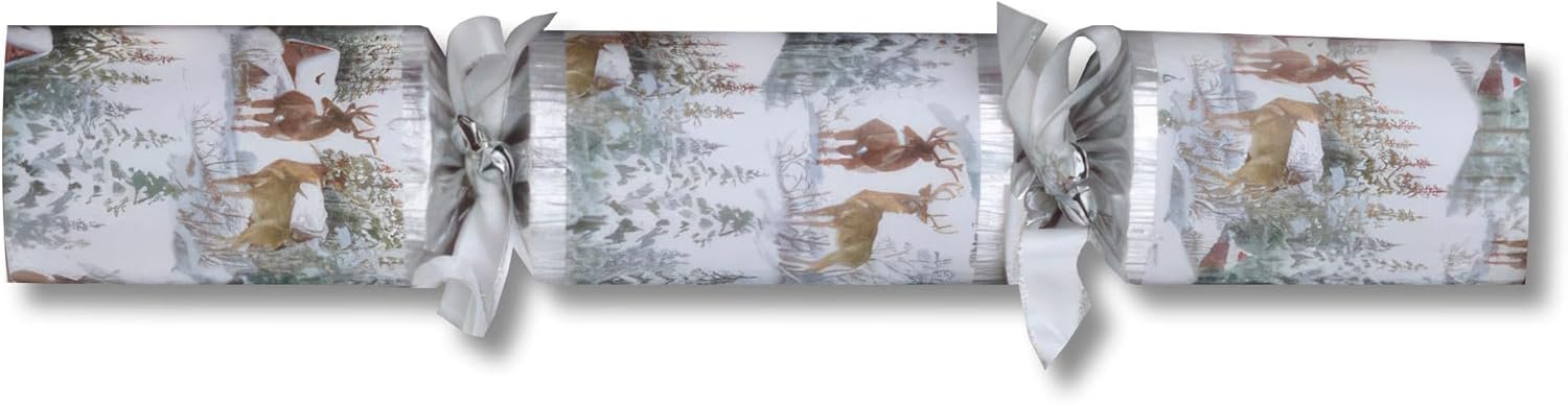 Olde English Crackers Frosted Forest Christmas Party Favors - Set of 6 luxury decorative favors featuring quality gift contents for all holiday occasions - Image 4