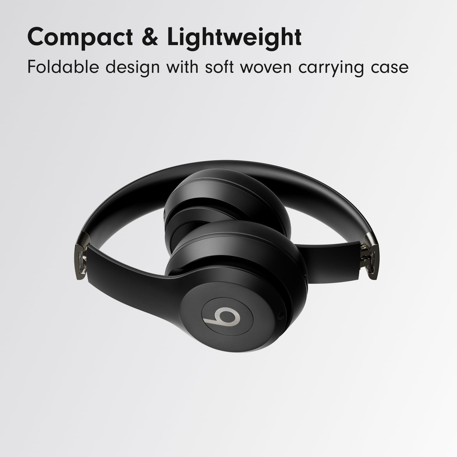 Beats Solo 4 - Wireless Bluetooth On-Ear Headphones, Apple & Android Compatible, Up to 50 Hours of Battery Life - Matte Black - Image 5