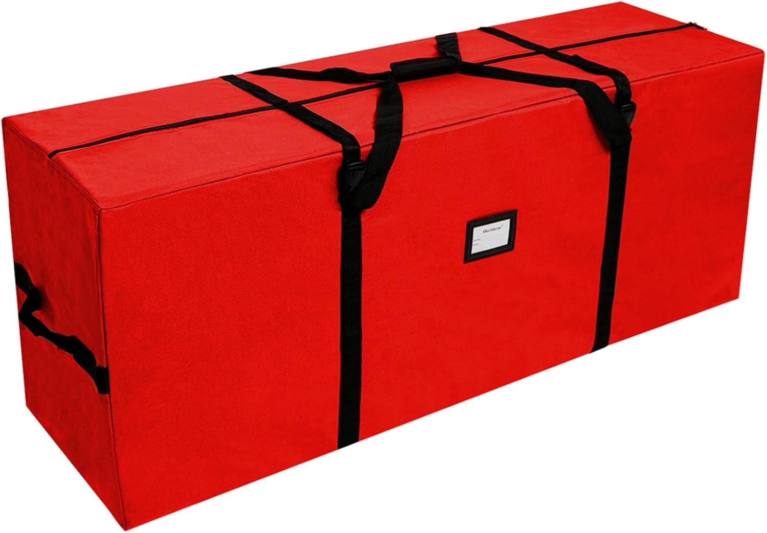 AerWo Christmas Tree Storage Bag, Large Christmas Tree Storage Box, Christmas Storage Containers Fits Up to 7.5 Ft Artificial Trees Heavy Duty 600D Oxford Xmas Holiday Tree Bag with Dual Zipper - Image 2