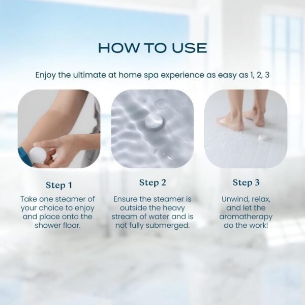 Body Restore Shower Steamers Aromatherapy 30 Pack - Christmas Gifts For Women, Stocking Stuffers, Birthday Gifts For Mom, White Elephant Gift, Travel Essentials, Self Care - Collector's Box - Image 6