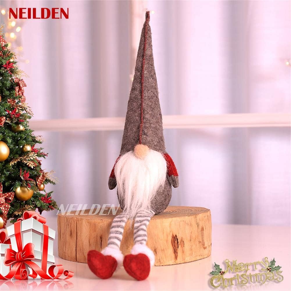3pcs New Christmas Decoration Long Legs Rudolph Doll Christmas Children Gift Hotel mall Window Decoration - Image 10