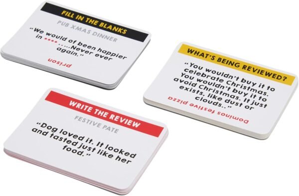 A Christmas Karen Party Game - Festive Bluffing Game with One-Star Reviews! Hilarious Game for Family Game Night, Ages 14+, 3-10 Players, 20-30 Minute Playtime, Made - Image 8