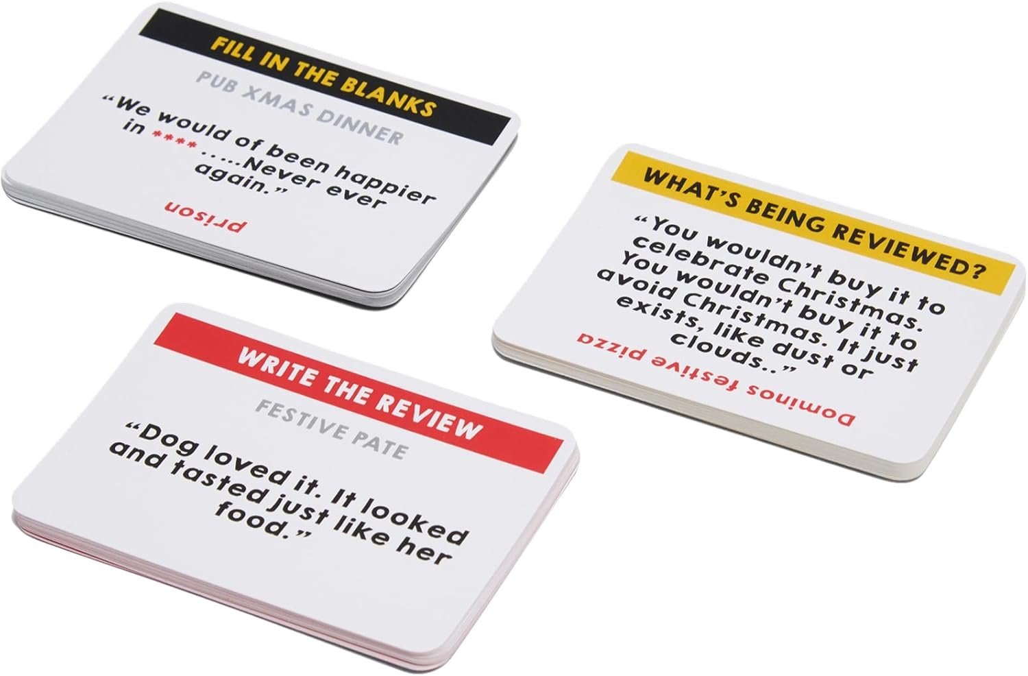 A Christmas Karen Party Game - Festive Bluffing Game with One-Star Reviews! Hilarious Game for Family Game Night, Ages 14+, 3-10 Players, 20-30 Minute Playtime, Made - Image 8