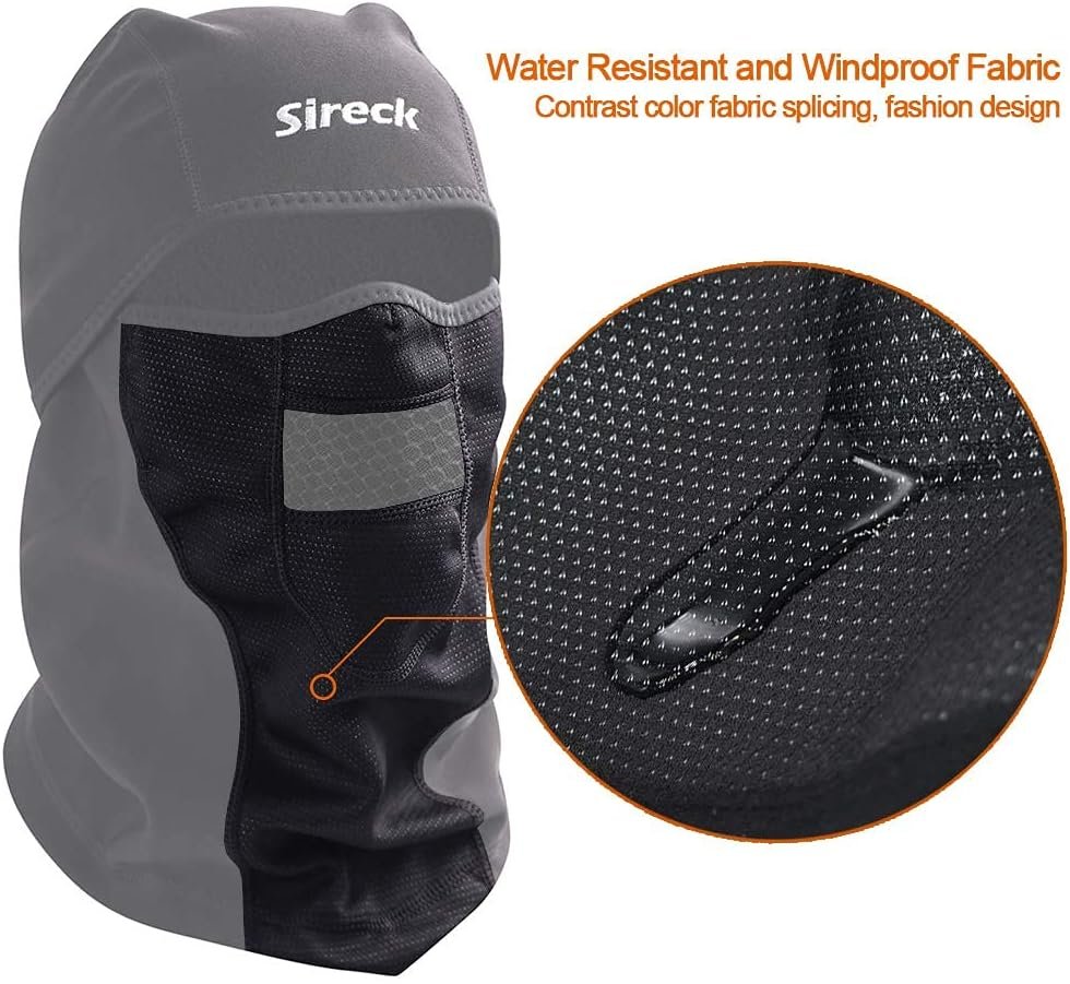 Cold Weather Balaclava Ski Mask, Water Resistant and Windproof Fleece Face Thermal , Hunting Cycling Motorcycle Neck Warmer Hood Winter Gear for Men Women - Image 7
