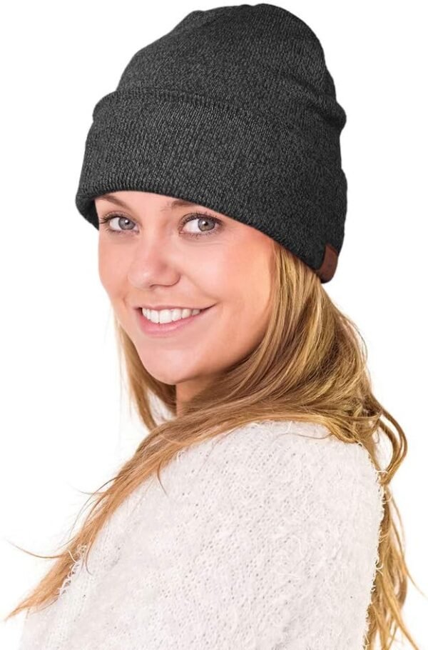 OZERO Winter Beanie Daily Hat - Thermal Polar Fleece Ski Stocking Skull Cap for Men and Women - Image 9