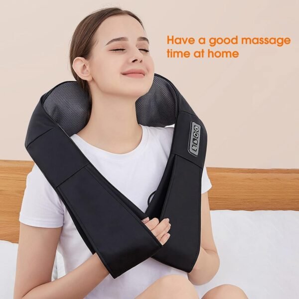 AERLANG Shiatsu Back and Neck Massager, Back Massager Deep Tissue Kneading Massager Neck and Shoulder Massager with Heat, Electric 4D Massage Pillow Fathers Day Dad Gifts from Daughter(NOT Cordless) - Image 10