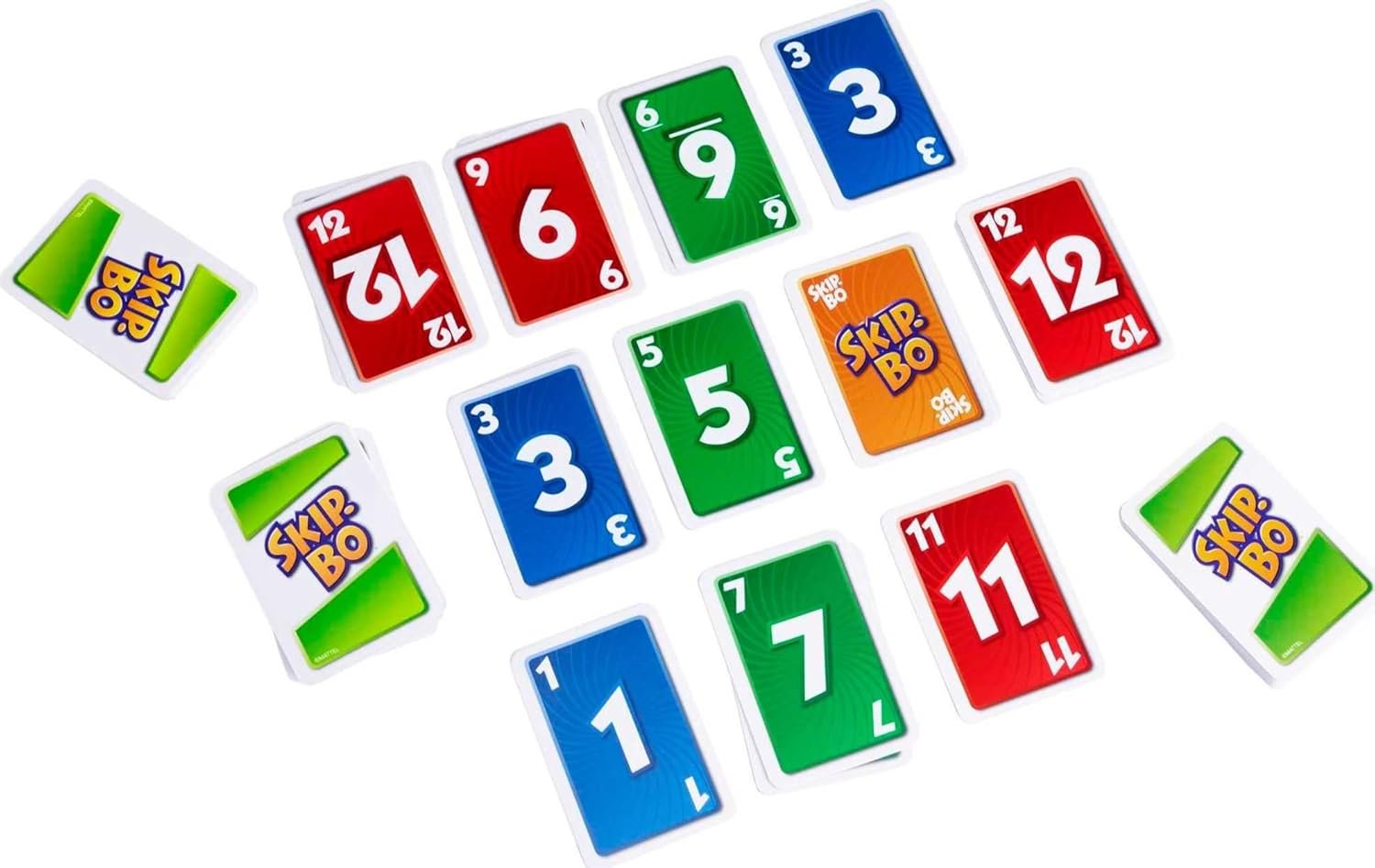 Mattel Games Skip-Bo Card Game for Kids, Adults & Family Night, Travel Game in Collectible Storage Tin for 2 to 6 Players (Amazon Exclusive) - Image 4