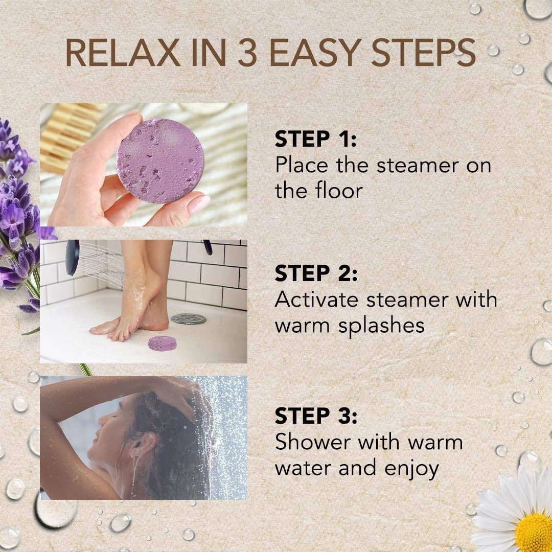 8-Pcs Shower Steamers Aromatherapy - Birthday Gifts for Women - Shower Bombs Aromatherapy, Eucalyptus Shower Steamer Relaxation Spa Gifts Shower Bomb - Self Care Unique Gifts for Women and Men - Image 7