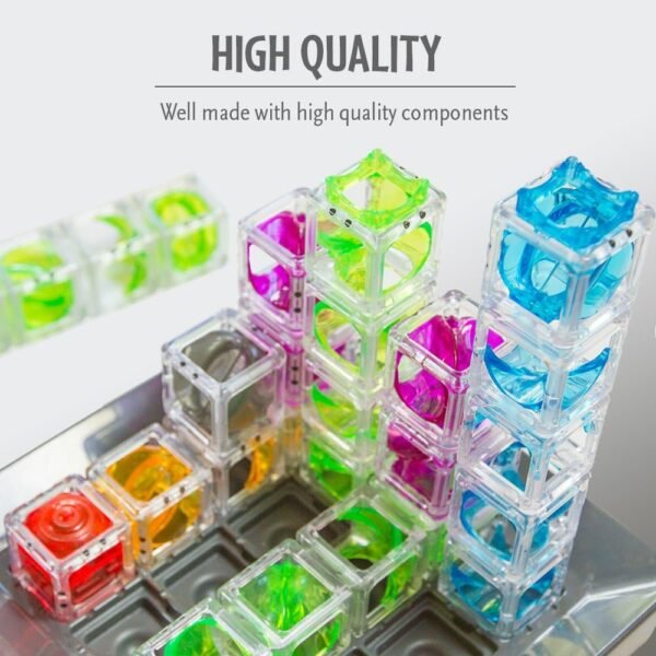 ThinkFun Gravity Maze Marble Run Brain Game and STEM Toy - Award-Winning Educational Toy for Kids 8+ | Spatial Reasoning Skill Development | Engineering and Building Game | 60 Logic Puzzles - Image 6