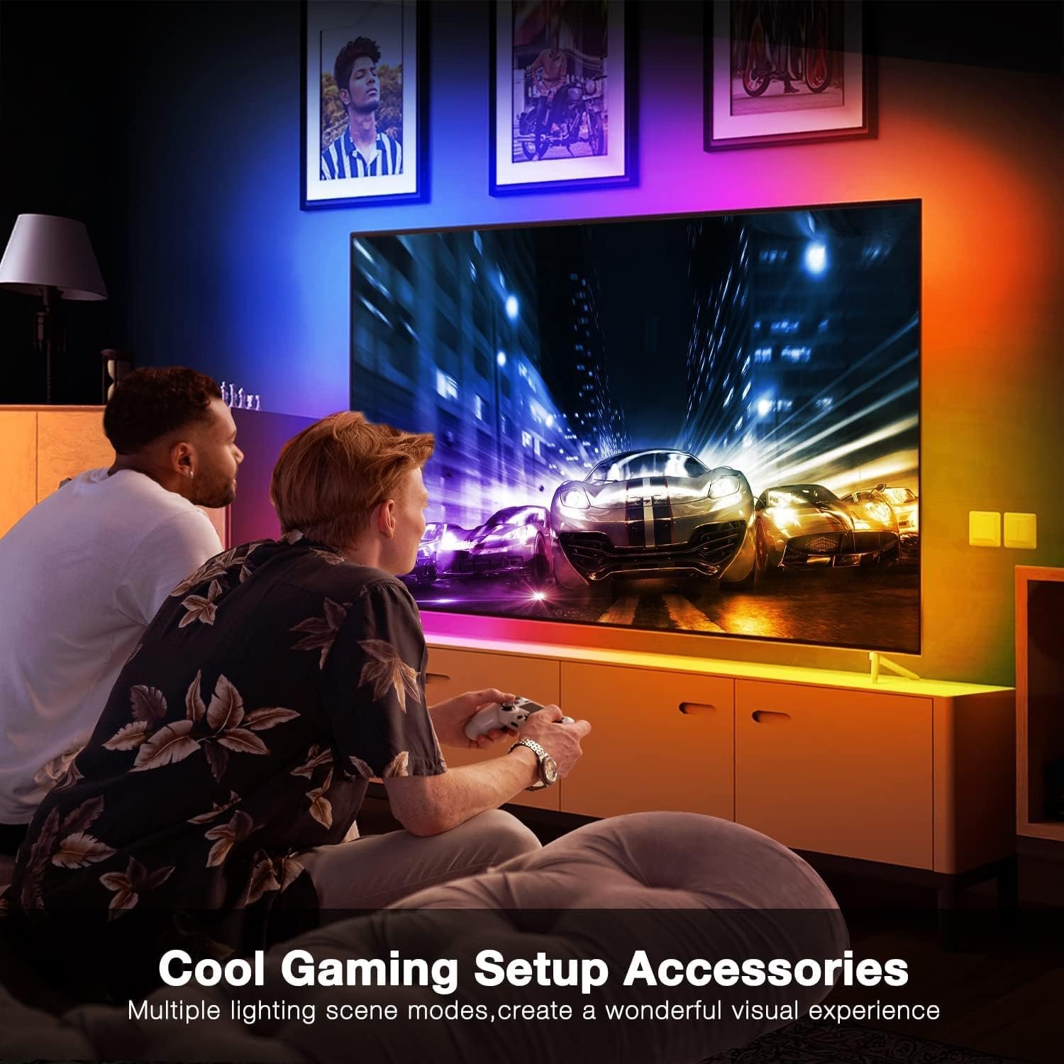 DAYBETTER Smart WiFi Led Lights 100ft, Tuya App Controlled Led Strip Lights, Work with Alexa and Google Assistant, Timer Schedule, Color Changing Led Lights for Bedroom Party Kitchen - Image 7