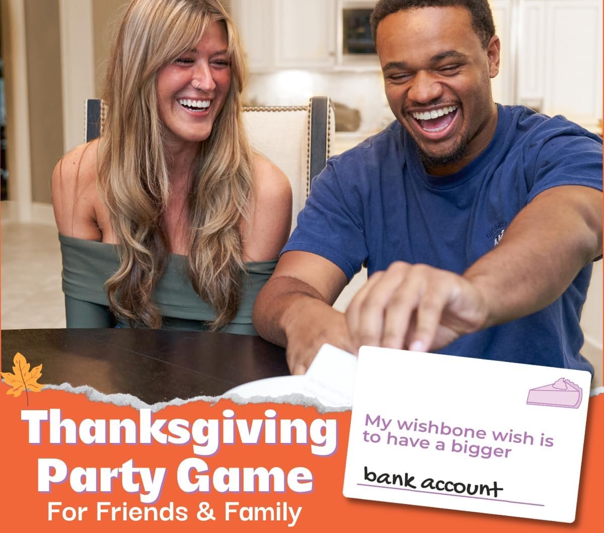 OFF TOPIC Friendsgiving: A Thanksgiving Game for Adults - Fun Holiday Party Game for Friends & Family - Friendsgiving Dinner Game - Image 3