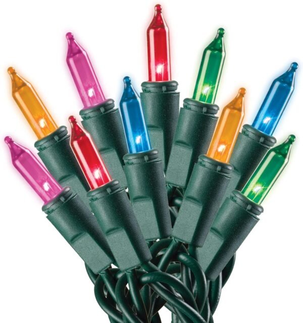 SYLVANIA Mini Christmas Lights, Multi - Image 3
