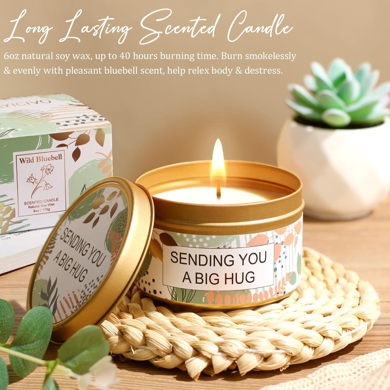 Self Care Gifts for Women Get Well Soon Gifts Basket, Christmas Birthday Gifts for Women Care Package Relaxing Spa Gifts Thinking of You Gifts with Blanket, Unique Gifts for Mom Her Best Friend Sister - Image 7