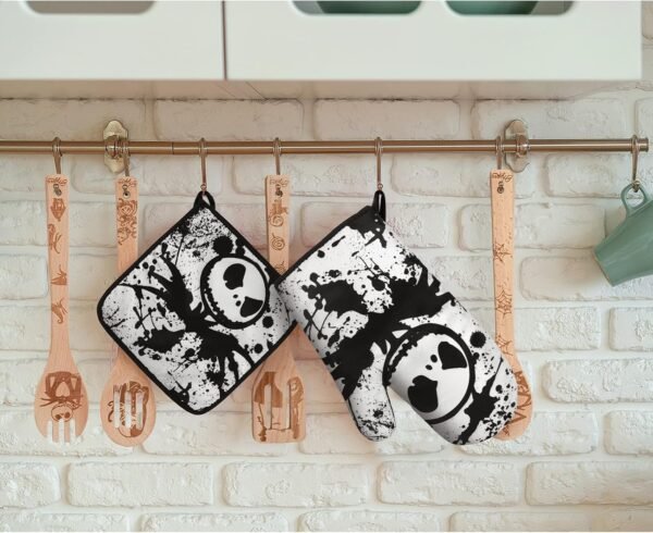 Christmas Gift Kitchen Utensils Set Idea Utensil Wooden Spoons Set House Warming Wedding Present Spoon Set Kitchen Gift Set (The Nightmare Before Christmas) - Image 8