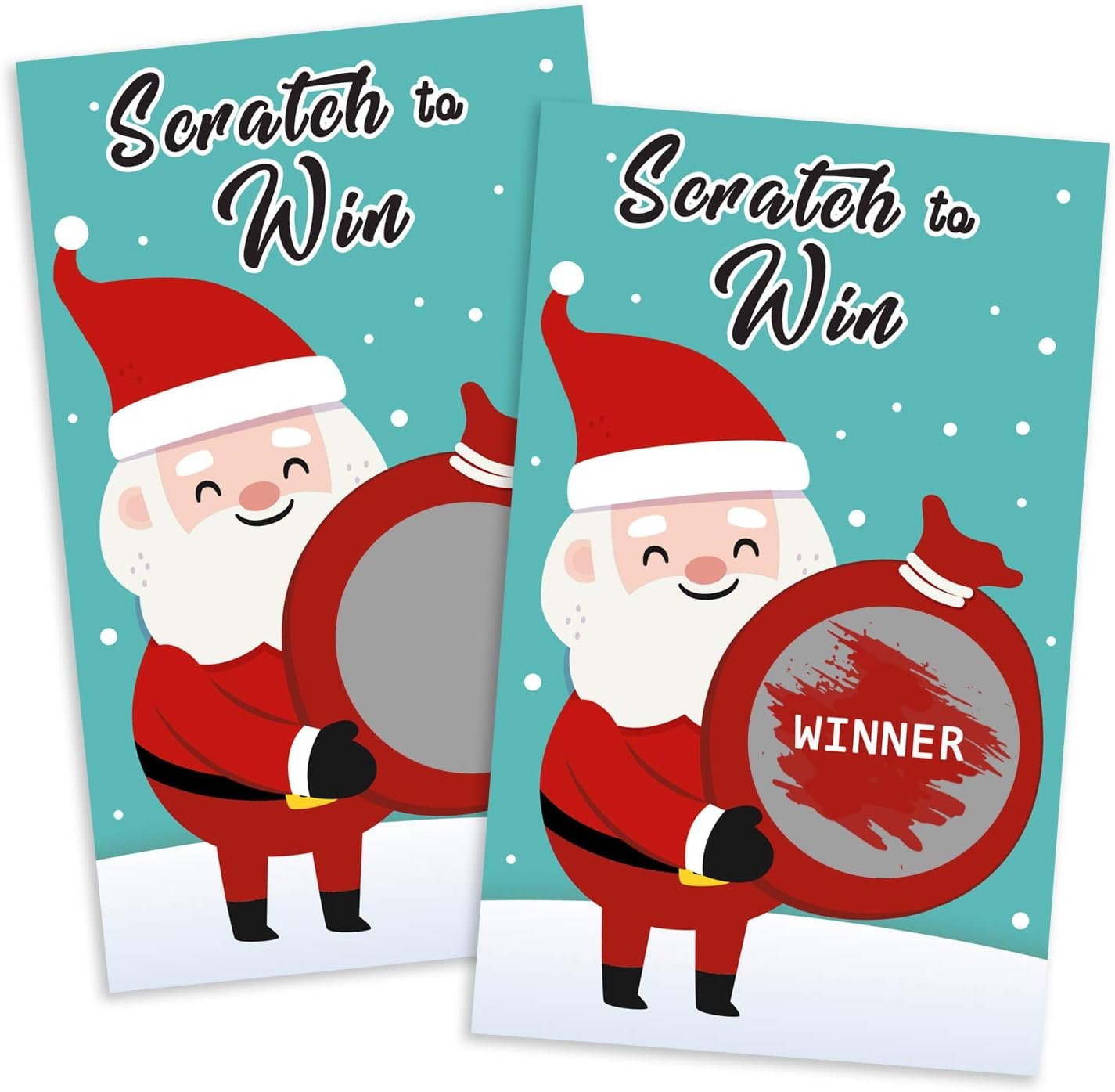 Christmas Scratch Off Cards, Christmas Party Scratch Off Game, Christmas Games For Party, Christmas Game Scratch Cards 40 Pcs, Christmas Party Games For Family, Xmas Scratch Off Cards Party Games - Image 2