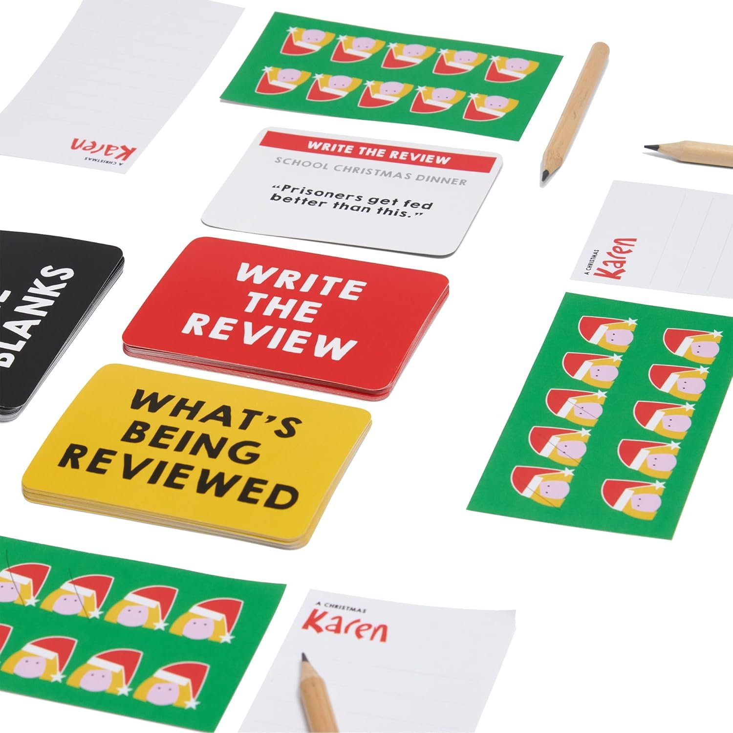 A Christmas Karen Party Game - Festive Bluffing Game with One-Star Reviews! Hilarious Game for Family Game Night, Ages 14+, 3-10 Players, 20-30 Minute Playtime, Made - Image 4