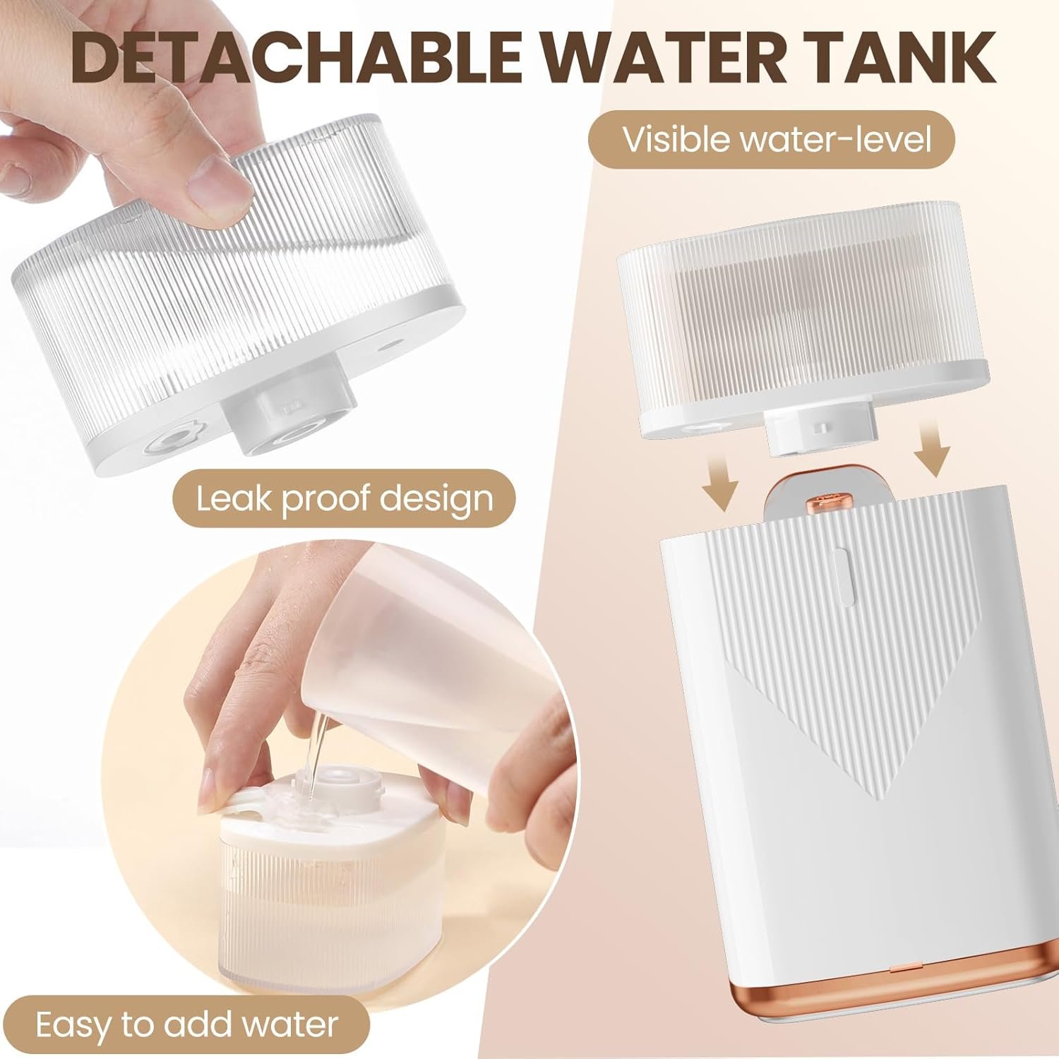 Portable Handheld Steam Garment Steamer Foldable: Effortless Wrinkle Clothes Steam Iron Removal 20-Second Fast Heat-up, 1200W, 120ml Water Tank for Home & Travel (120V Only, Not for Europe) - Image 8