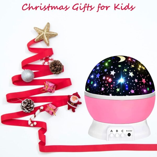 Toys for 1-10 Year Old Girls,Star Projector for Kids 2-9 Year Old Girl Gifts Toys for 3-8 Year Old Girls Christmas Gifts for 4-7 Year Old Boys Sensory Toy Birthday Gifts Stocking Stuffers for Kids - Image 7