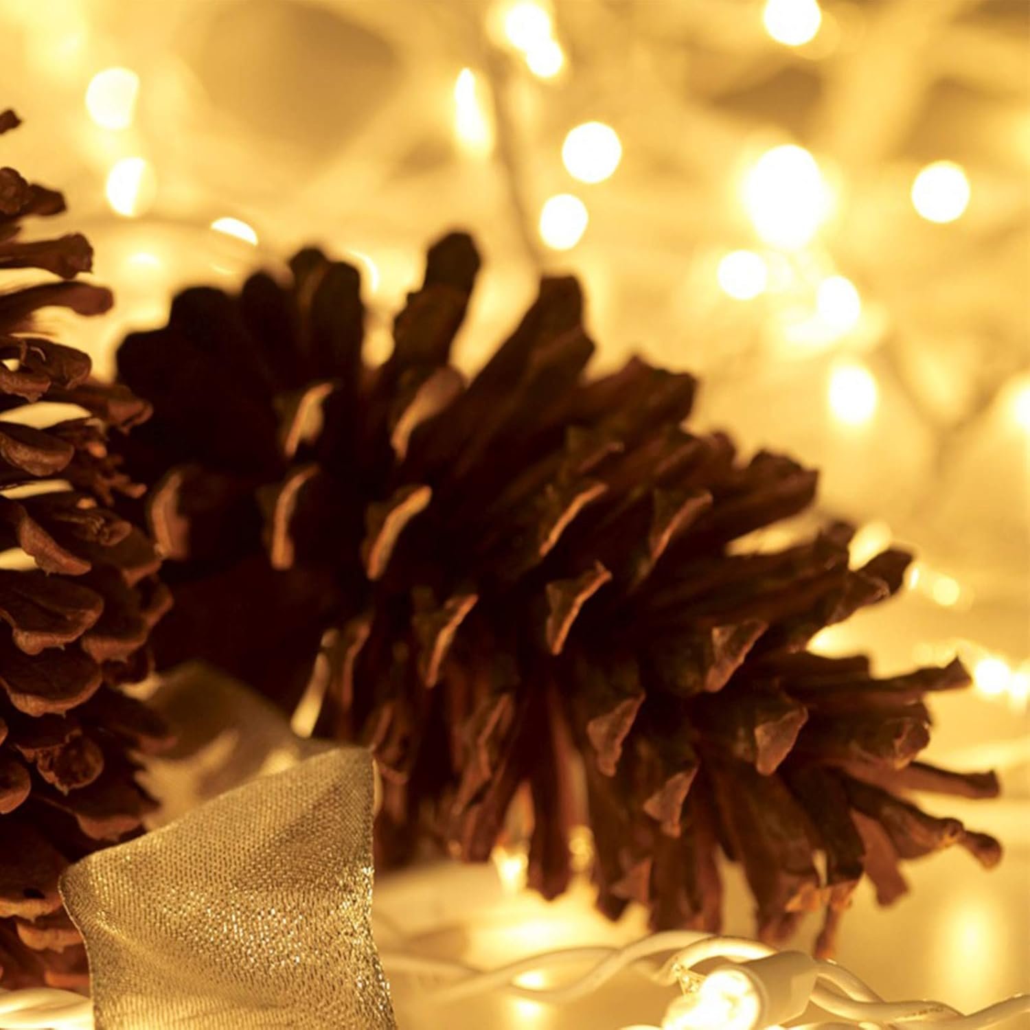 Christmas Lights 100 Count Mini Clear Lights 21ft White Wire Christmas Tree String Lights Set for Outdoor Indoor Christmas Decorations Wedding Decorations Valentines Day Decor,UL Certified (21feet) - Image 4
