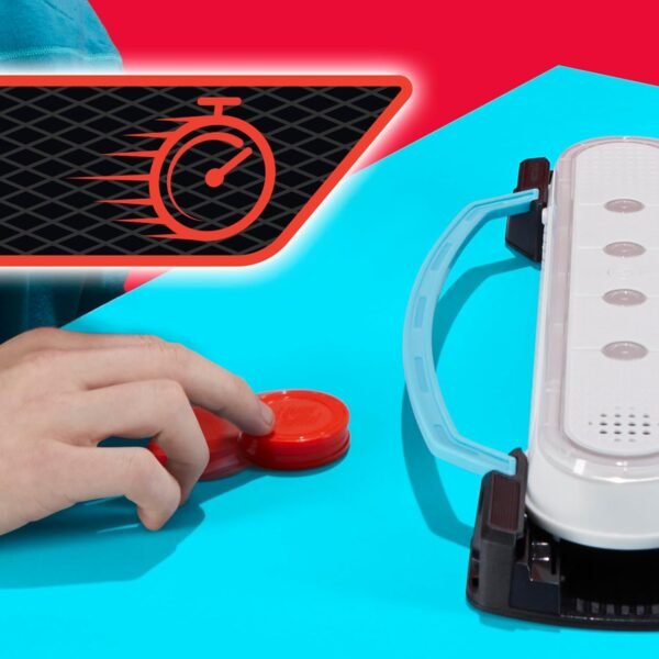 Hypershot Electronic Tabletop Hockey Game | 5 Games in 1 | Music, Lights, and Sounds | Ages 8 and Up | for 1 to 2 Players | Kids Board Games - Image 9