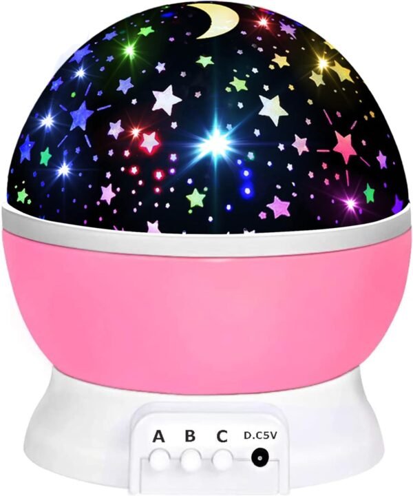 Toys for 1-10 Year Old Girls,Star Projector for Kids 2-9 Year Old Girl Gifts Toys for 3-8 Year Old Girls Christmas Gifts for 4-7 Year Old Boys Sensory Toy Birthday Gifts Stocking Stuffers for Kids - Image 2