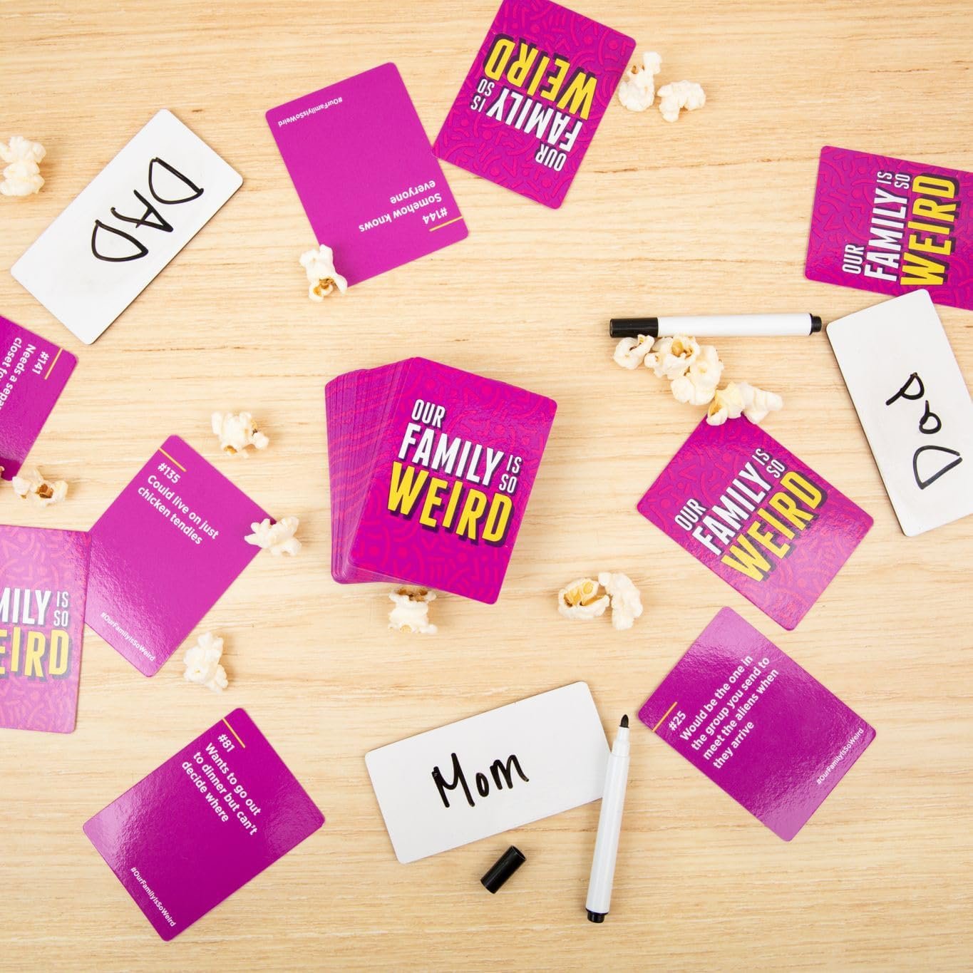 DSS Games Our Family is So Weird - A Family Party Game to Decide Who's Most Likely... - Image 7