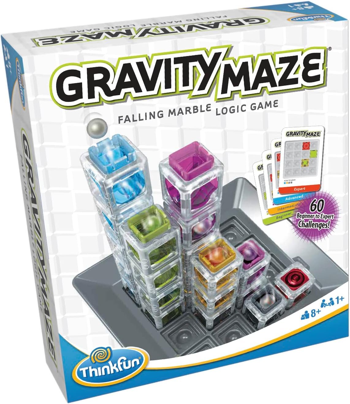 ThinkFun Gravity Maze Marble Run Brain Game and STEM Toy - Award-Winning Educational Toy for Kids 8+ | Spatial Reasoning Skill Development | Engineering and Building Game | 60 Logic Puzzles - Image 8