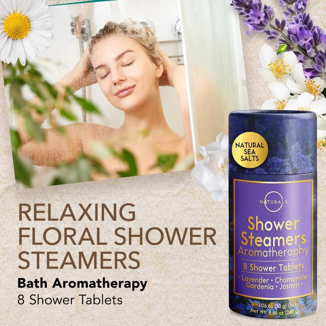 8-Pcs Shower Steamers Aromatherapy - Birthday Gifts for Women - Shower Bombs Aromatherapy, Eucalyptus Shower Steamer Relaxation Spa Gifts Shower Bomb - Self Care Unique Gifts for Women and Men - Image 3