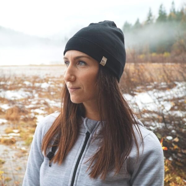 100% Merino Wool Ridge Cuff Beanie - Unisex Warm Winter Hat - Image 7