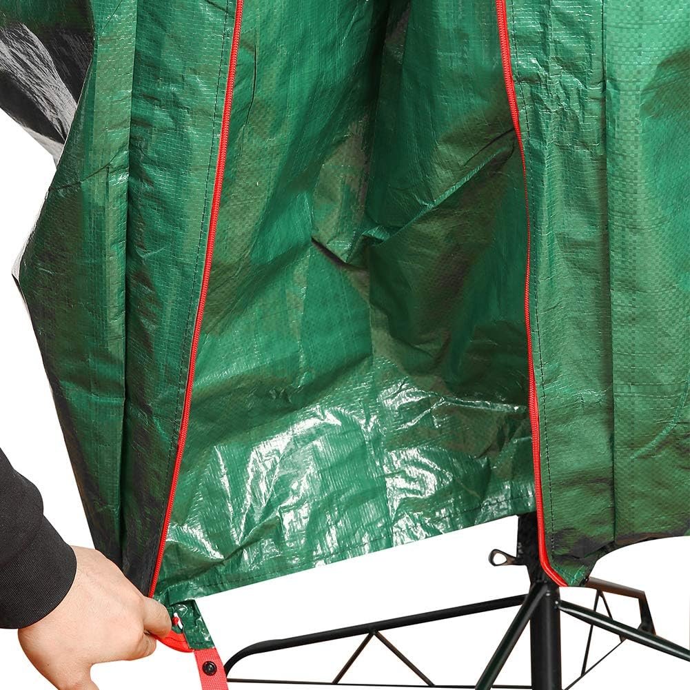 Sattiyrch Upright Christmas Tree Storage Bag – Tear Proof Material for Extra Durability – Holds up to 7.5 Foot Assembled Trees - Image 6