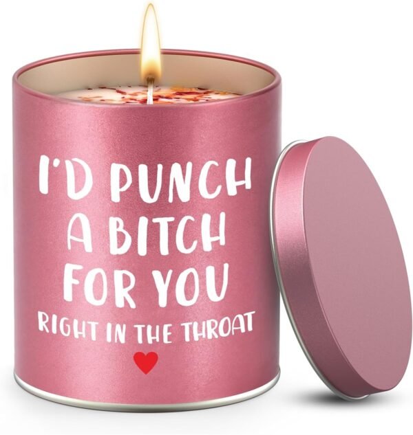 Birthday Gifts for Women,Sister Gifts for Sisters from Sisters,Valentines Day Gifts for Her Girlfriend,Friendship Gifts,Christmas Stocking Stuffers,Mothers Day Gifts,Scented Candle Funny Gifts ldeas - Image 2